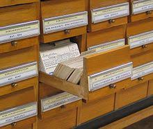 library catalogue